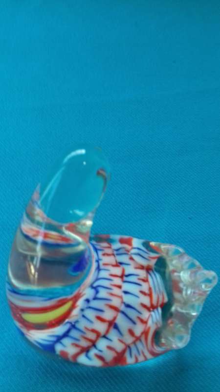 LITTLE   VINTAGE MURANO MILLEFIORI   DUCK