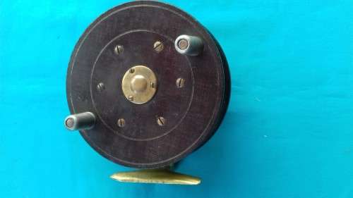 VINTAGE  "FUSELOCK"  LAMINATED SCARBOROUGH REEL