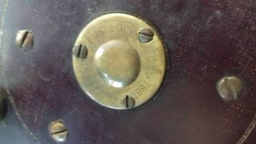 VINTAGE  "FUSELOCK"  LAMINATED SCARBOROUGH REEL