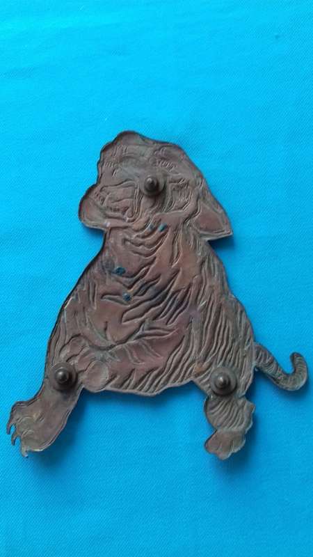 VINTAGE     LEYLAND TIGER BADGE FROM A  BUS