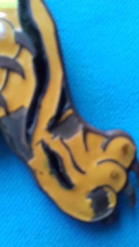 VINTAGE     LEYLAND TIGER BADGE FROM A  BUS