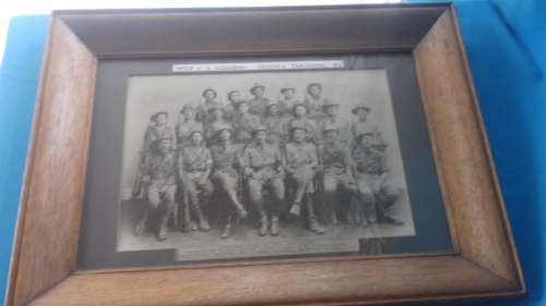 FOUCHE"S  COMMANDO PHOTOGRAPH  1914