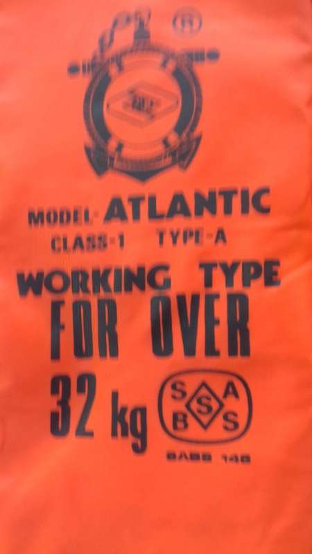 ATLANTIC  CLASS-1 TYPE -A     LIFE JACKETS