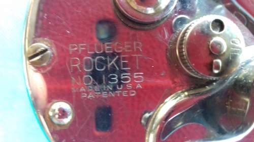 VINTAGE PFLEUGER ROCKET 1355 LEVEL WIND CASTING REEL