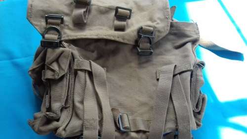 SADF WEBBING  BAG WITH 2 SIDE POUCHES
