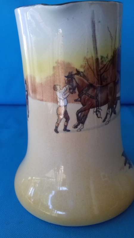 VINTAGE ROYAL DOULTON COACH SCENE JUG