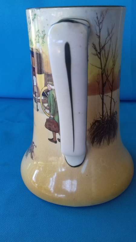 VINTAGE ROYAL DOULTON COACH SCENE JUG