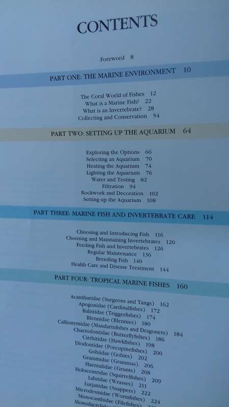 THE BOOK OF THE MARINE AQUARIUM  BY NICK DAKI N