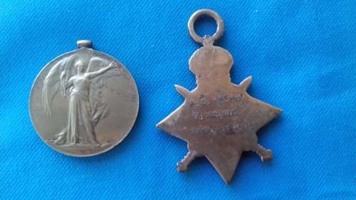 SET OF 2 MEDALS WW1