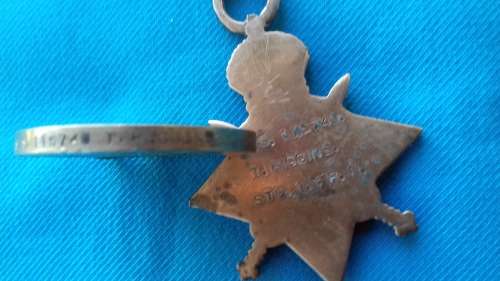 SET OF 2 MEDALS WW1