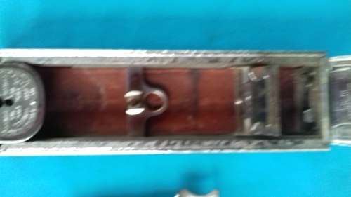 VINTAGE "DARWIN" HOLLOW GROUND SAFETY RAZOR