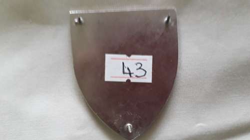 SADF    METAL   FLASH    "ANTI AIRCRAFT SCHOOL"   3 PINS