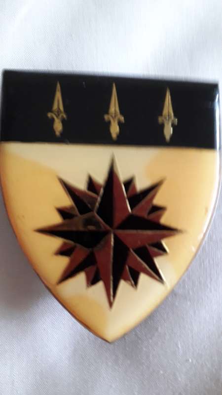 SADF  METAL FLASH   " 1 RECCONNAISSANCE  COMMANDO "    3 PINS