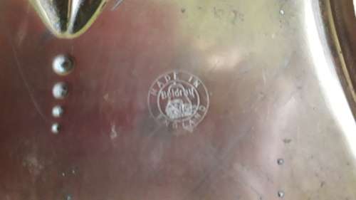 VINTAGE BRASS "BELDRAY" CRUMB TRAY