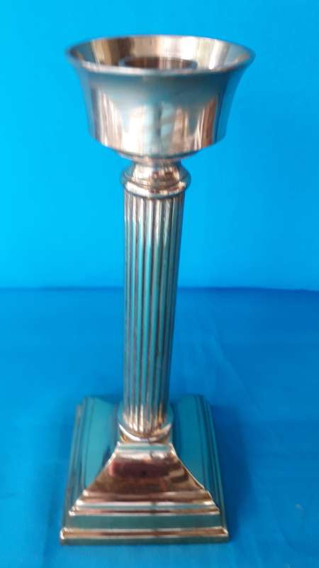VINTAGE    BRASS CANDLESTICK   24 CM