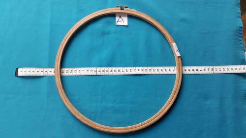 WOOD  EMBROIDERY HOOP   29 CM