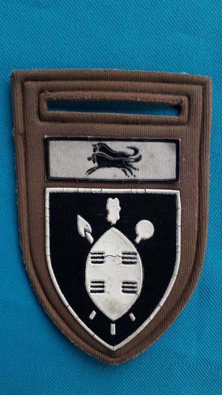SADF   NATAL INFANTRY BATTALION COMMAND   TUPPER WARE FLASH  NO PIN