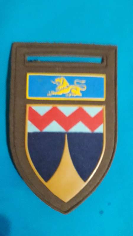 SADF   REGIMENT VAAL RIVER   TUPPER WARE FLASH