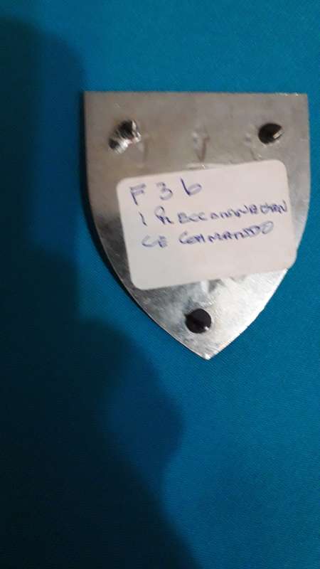 SADF  METAL FLASH   " 1 RECCONNAISSANCE  COMMANDO "    3 PINS