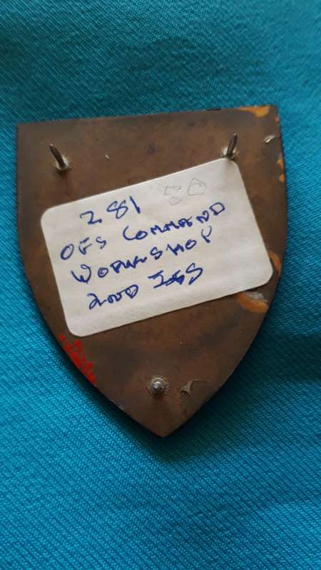 SADF METAL FLASH   OFS COMMAND WORKSHOP   3 PINS