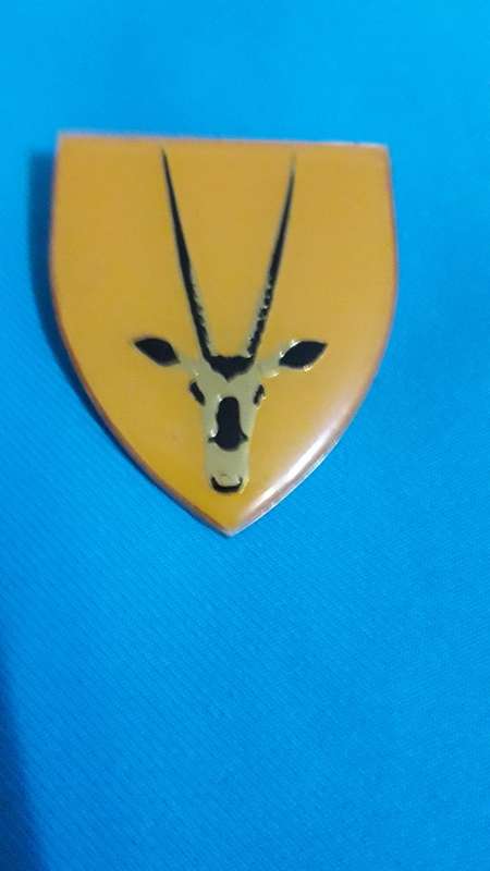 SADF METAL FLASH   '8 SAI   UPINGTON' /SWATF  1 PIN