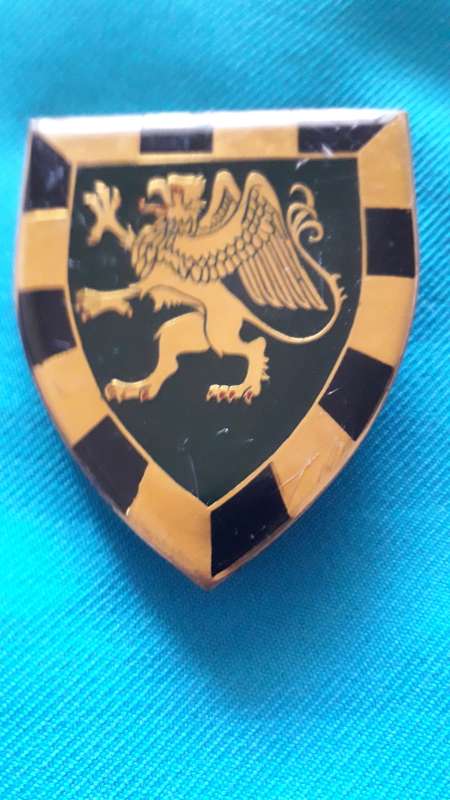 SADF  METAL FLASH   3 SA INFANTRY BATTALION   2 PINS