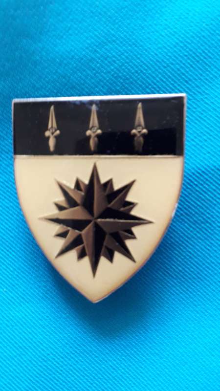 SADF  METAL FLASH   " 1 RECONNAISSANCE  COMMANDO "    3 PINS