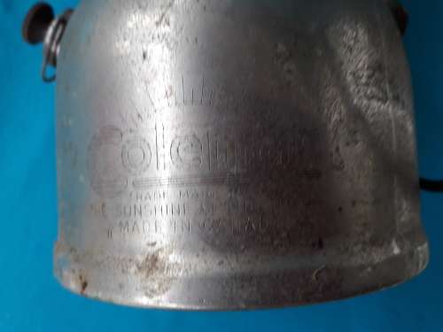 VINTAGE  "COLEMAN"  KEROSENE LAMP
