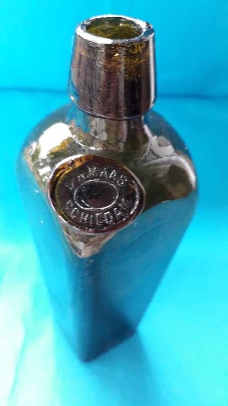VINTAGE  ' SA SCHIEDAM' GIN BOTTLE BOTTLE