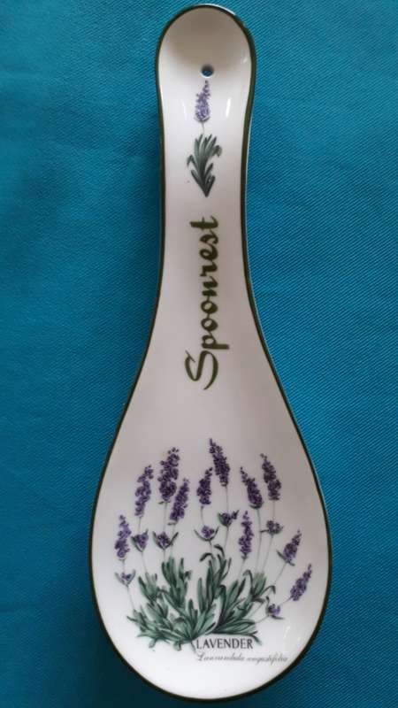 WIESENTHAL  "LAVENDER"  SPOON REST