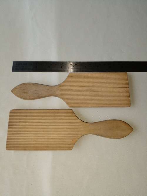 VINTAGE WOODEN BUTTER PATS