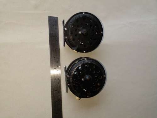 VINTAGE STANDARD FLY FISHING REELS X 2