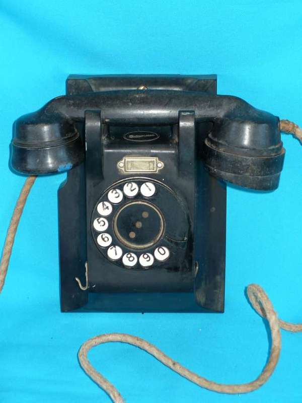 OLD ERICSSON TELEPHONE WITH DIAL
