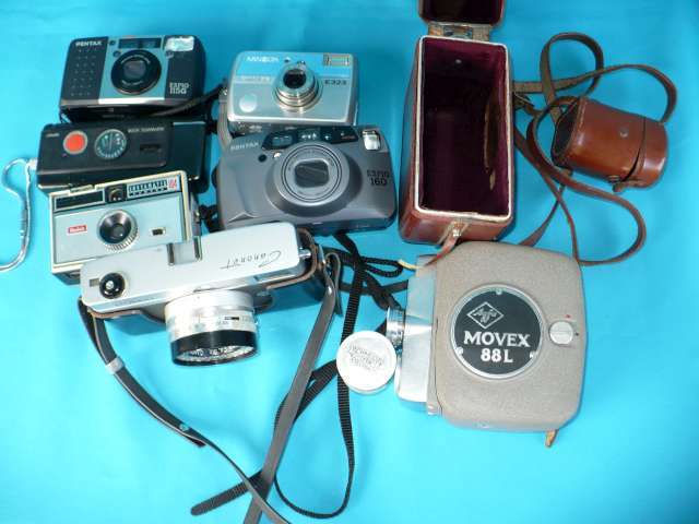 6 OLD CAMERAS SOME VINTAGE