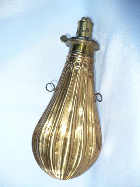 VINTAGE GUN POWDER FLASK