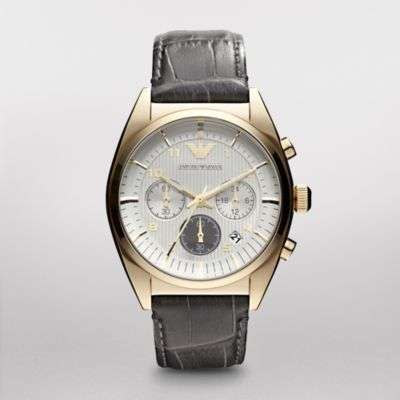 MENS EMPORIO ARMANI CHRONOGRAPH WATCH AR0372 ##BRAND NEW##