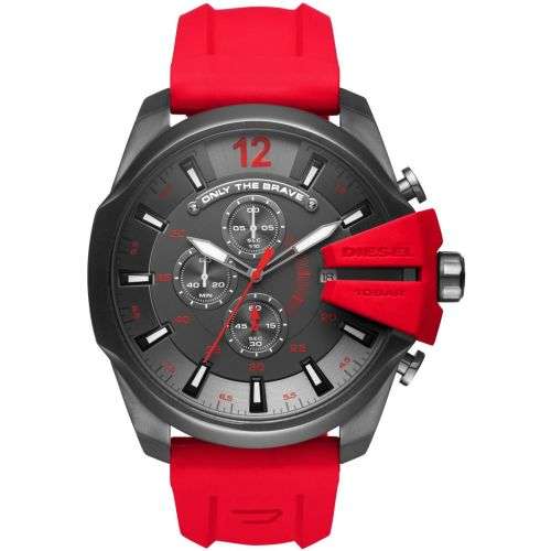 DIESEL MEGA CHIEF CHRONOGRAPH WATCH DZ4427 ##BRAND NEW##