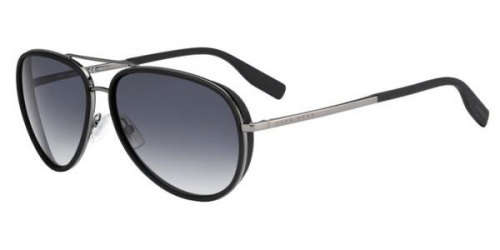 MENS HUGO BOSS SUNGLASSES 0510/S BLACK/SILVER ##BRAND NEW##