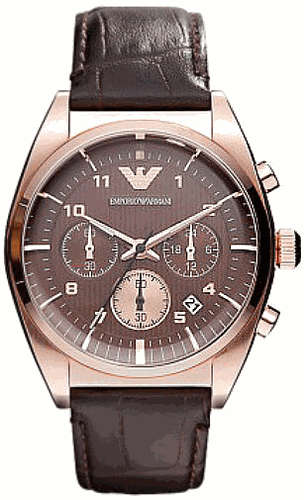 MENS EMPORIO ARMANI CHRONOGRAPH WATCH AR0371 ##BRAND NEW##