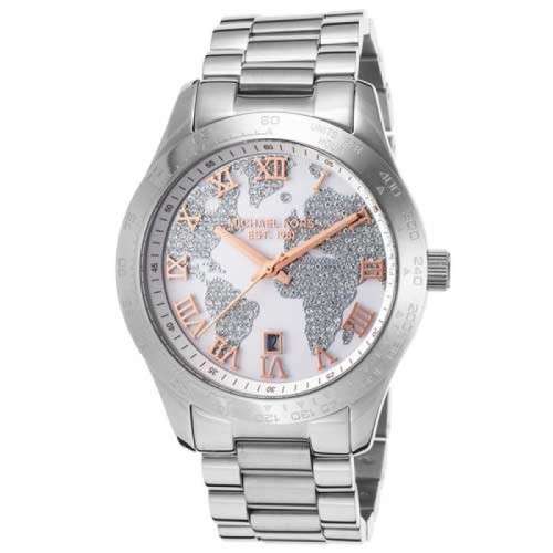 LADIES MICHAEL KORS LAYTON CRYSTAL PAVE WATCH MK5958 ##BRAND NEW##