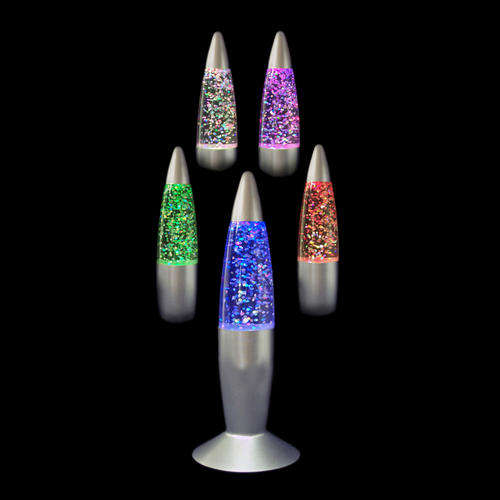 MINI GLITTER LAMP ## 4 CHANGING COLOURS ##BRAND NEW##