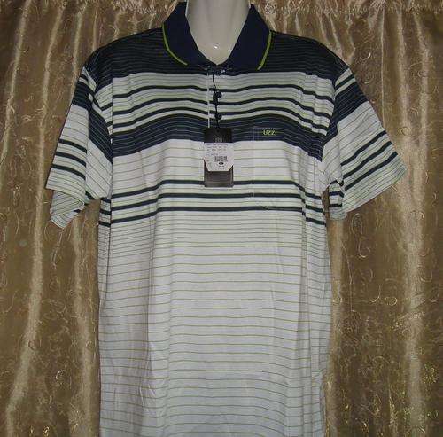 MENS UZZI  GOLF SHIRT XL NAVY ##BRAND NEW##