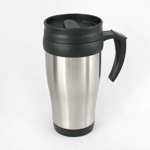 TELEPOINT CAR MUG STAINLESS STEEL ##BRAND NEW## COFFEE ON THE GO
