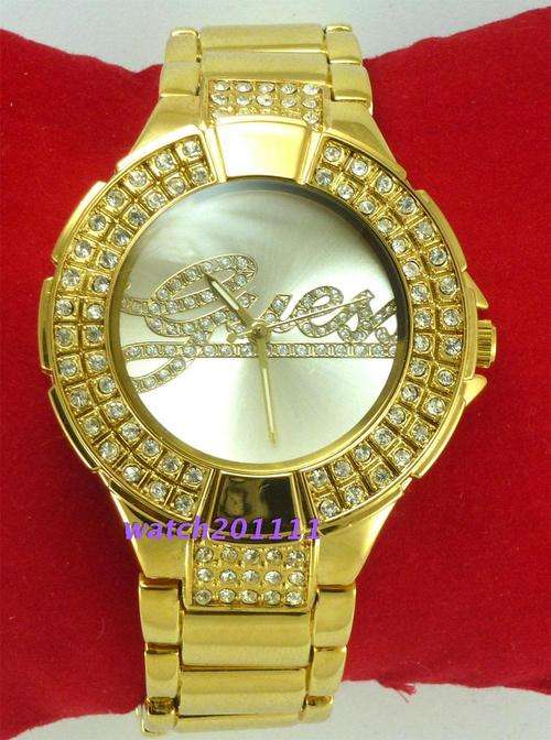 GUESS LADIES GOLD WATCH   ##BRAND NEW##