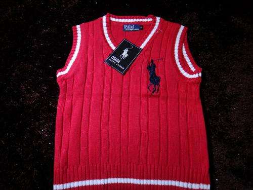 BOYS ORIGINAL POLO VEST JERSEY AGE 4-5  ##BRAND NEW##