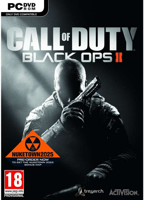 CALL OF DUTY BLACK OPS 2 PC DVD ROM ##BRAND NEW ## SEALED # NEW RELEASE