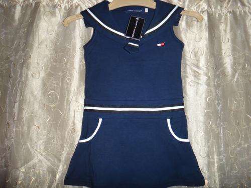 GIRLS TOMMY HILFIGER NAVY DRESS ##BRAND NEW##
