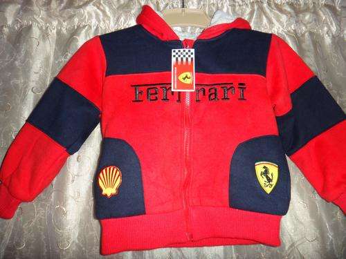 BOYS OFFICIAL FERRARI JACKET RED ##BRAND NEW##