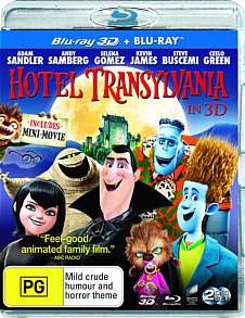 3D HOTEL TRANSYLVANIA IN 3D BLU-RAY ##BRAND NEW SEALED## NEW RELEASE