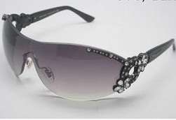 ORIGINAL BVLGARI LADIES SUNGLASSES IN BOX BLACK BV6069  ##BRAND NEW##